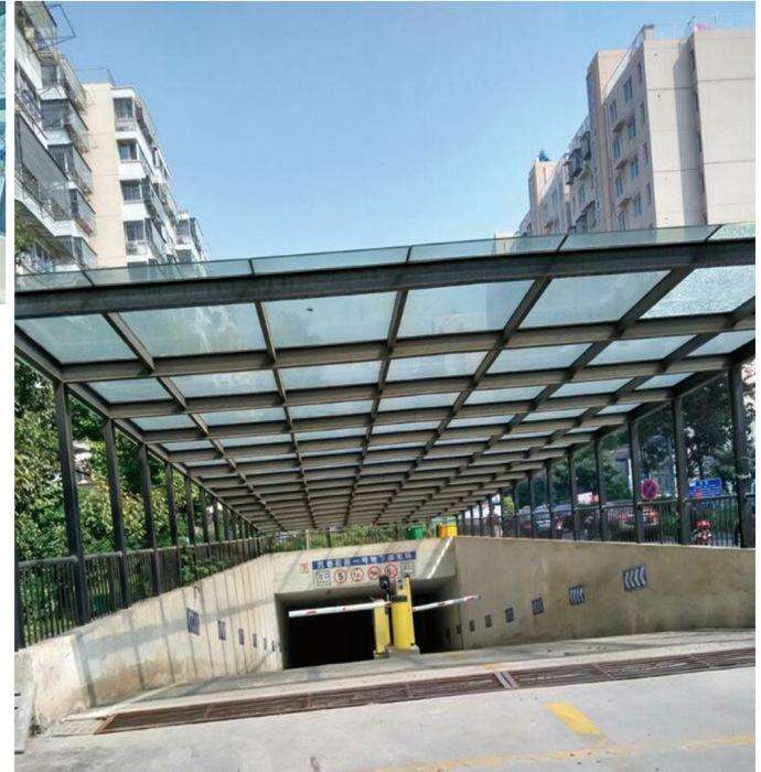 玻璃停車(chē)棚車(chē)棚.jpg