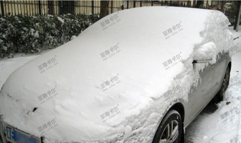 大雪來臨沒裝車棚的抓緊了，讓愛車安全過冬