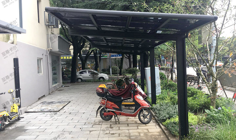 快來看看這些非機動車棚圖片，好看的非機動車棚都在這